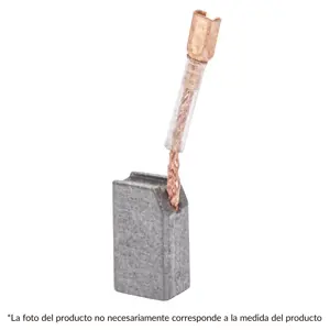 11165 / CB-ES-4-1/2NX3 Bolsa con 2 carbones de repuesto para ESMA-4-1/2NX3, Truper