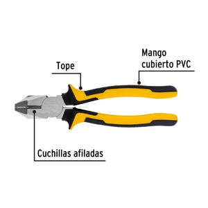 Pinza p/electricista 8
