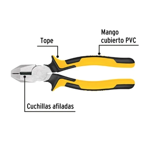 Pinza p/electricista 9