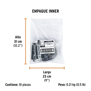 Empaque para tapadera para fumigadora FM-425, Truper