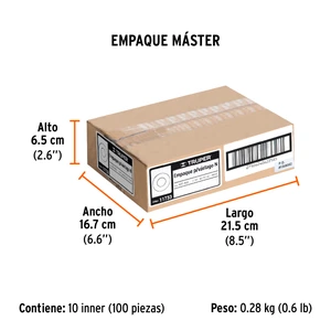 Empaque para vástago-N para fumigadora FM-425, Truper