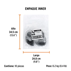 Juego de 13 empaques para fumigador FM-425, en bolsa, Truper