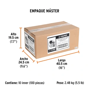 Juego de 13 empaques para fumigador FM-425, en bolsa, Truper