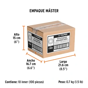 Tuerca plástica para boquilla para fumigadora FM-425, Truper