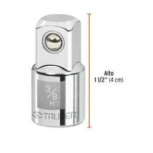 Adaptador para matraca de cuadro 3/8