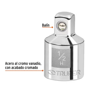 Adaptador para matraca de cuadro 1/2