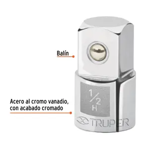 Adaptador para matraca de cuadro 1/2
