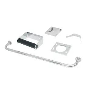 49255 / A-800 Foset Juego de 5 accesorios para baño de acero inoxidable, Basic