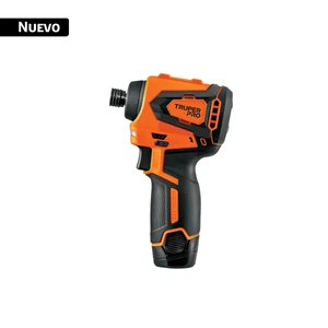 Destornillador de impacto inalámbrico compacto, 12 V, 1/4", 180 Nm TRUPER PRO