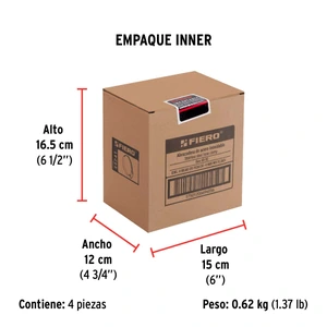 Fiero Bolsa c/5 abrazaderas sin fin reforzadas #32,1-9/16 - 2-1/2