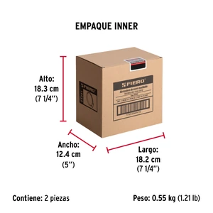 Fiero Bolsa c/5 abrazaderas sin fin reforzadas #80, 4-5/8 - 5-1/2