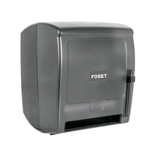 Dispensador de ABS para rollo de papel, humo, Foset
