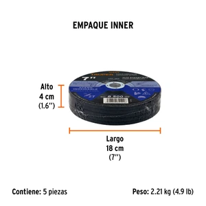 Truper Disco Tipo 27 de 7