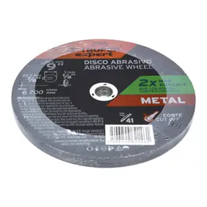 10662 / ABT-500 Disco para corte de metal, tipo 41, diámetro 9