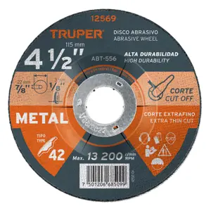 12569 / ABT-556 Disco Tipo 42 de 4-1/2