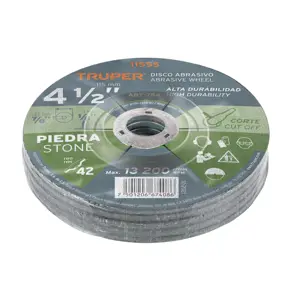 11555 / ABT-754 Truper Disco Tipo 42 de 4-1/2