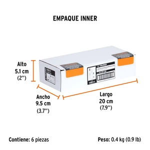 Truper Accesorios (llave, cepillo, tuerca y espiga) p/PIPI-26 y 27