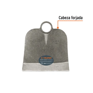 Azadón Centroamericano 3.0 lb sin mango, TRUPER