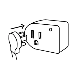 Adaptador con supresor de picos 270 joules, Volteck