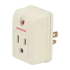 46250 / AD-270 Adaptador con supresor de picos 270 joules, Volteck