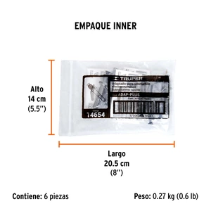 Adaptador para rotomartillos, SDS PLUS, Truper