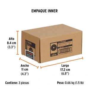 Truper Adaptador para discos abrasivos 7