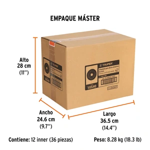 Truper Adaptador para discos abrasivos 7
