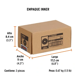Truper Adaptador para discos abrasivos 7