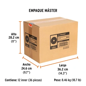 Truper Adaptador para discos abrasivos 7
