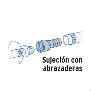 Adaptador hembra de latón 1