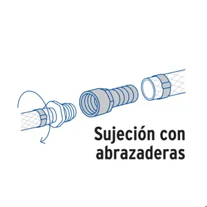 Adaptador hembra de latón 3/4