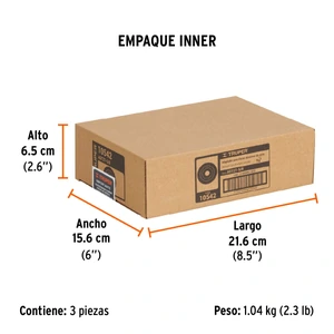 Truper Adaptador para discos abrasivos 7