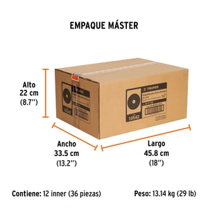 Truper Adaptador para discos abrasivos 7
