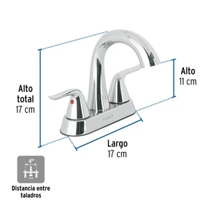 Mezcladora lavabo 4