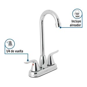 Mezcladora lavabo 4