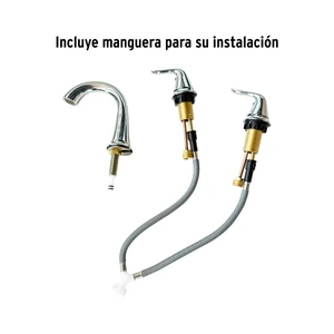 Mezcladora lavabo taladros separados, cromo, FOSET AERO