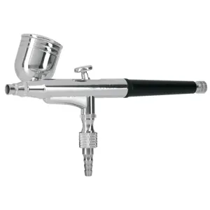 11859 / AERO-30 Pistola aerográfica de gravedad vaso multiposición, Truper