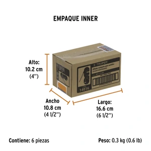 Afilador de cuchillos, de bolsillo, Truper
