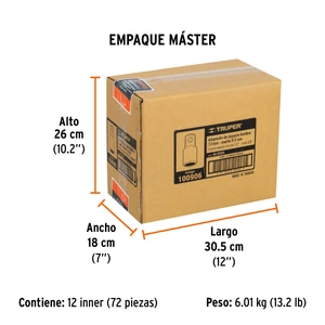 Adaptador de impacto 1/2