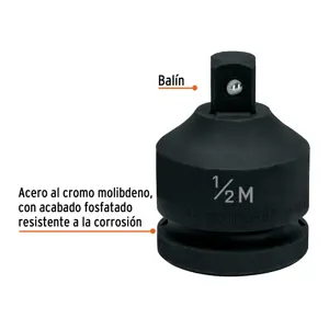 Adaptador de Impacto 3/4