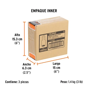 Adaptador de Impacto 3/4