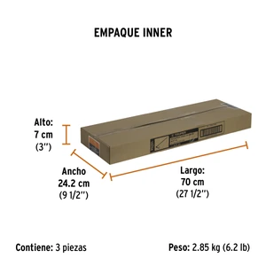 Arco jardinero tubular de 24