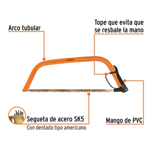 Arco jardinero tubular de 24