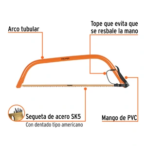 Arco jardinero tubular de 30