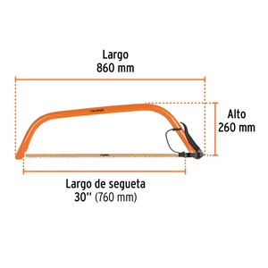 Arco jardinero tubular de 30
