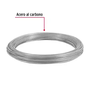 Kilo de alambre galvanizado, calibre 12.5, FIERO
