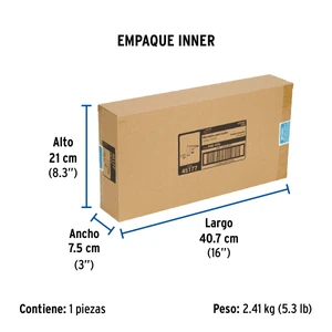 Fiero Rollo de 30 g de alambre galvanizado calibre 16, en bolsa