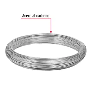 Kilo de alambre galvanizado, calibre 18, FIERO