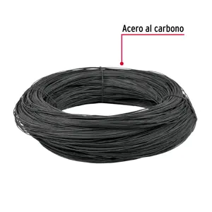 Kilo de alambre recocido calibre 15 en rollo de 20 kg, FIERO