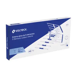 Antena aérea para TV HD, 14 elementos, Volteck